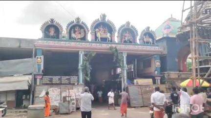 சீர்காழி: வைத்தீஸ்வரன் கோவில் பங்குனி மாத பிரம்மோற்சவ திருவிழா நாய் ஓட்டம் நரி ஓட்டம் எனும் யானை ஓடி விளையாடும் வைபவம்