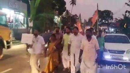 ചിറയിൻകീഴ്: വഖഫ് നിയമ ഭേദഗതിയെ എതിർത്ത എം.പിമാരുടെ നിലപാടിനെതിരെ കിളിമാനൂർ ടൗണിൽ ബി.ജെ.പി പ്രതിഷേധ പ്രകടനം നടത്തി