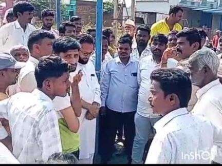 ಚಿಟಗುಪ್ಪ: ಮಂಗಲಗಿಯಲ್ಲಿ ಡಾ.ಅಂಬೇಡ್ಕರ್ ಭಾವಚಿತ್ರಕ್ಕೆ ಅವಮಾನ ದಲಿತ ಮುಖಂಡರಿಂದ ಪ್ರತಿಭಟನೆ