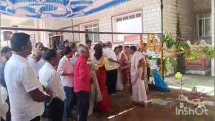 ಕೊಪ್ಪದ ತಾಲ್ಲೂಕು ಕಚೇರಿಯ ಮುಂದುವರೆದ ಕಾಮಗಾರಿಗೆ ಗುದ್ದಲಿ ಪೂಜೆ, ಹಕ್ಕು ಪತ್ರ ವಿತರಣೆ ಶಾಸಕ ಟಿಡಿ ರಾಜೇಗೌಡರು ಉಪಸ್ಥಿತಿ