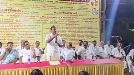 விளாத்திகுளம்: மாவில் பட்டி கிராமத்தில் திமுக சாதனை விளக்கத் திருமண பிரச்சாரம் எம்எல்ஏ பங்கேற்பு