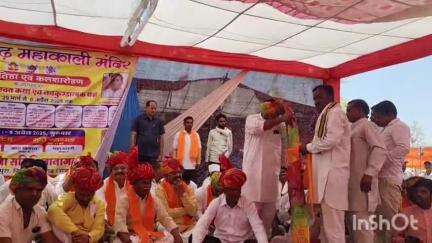 पीपलखूंट: स्थापना दिवस पर सांडनी में दिखा जोश, सरकार के दो मंत्री और सांसद सी.पी. जोशी रहे मौजूद