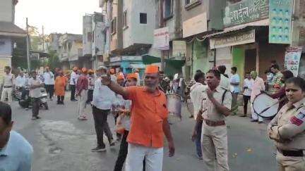 निवाली: खेतिया में रामनवमी का उत्साह, भव्य शोभायात्रा निकली, पुलिस और नगरीय प्रशासन का रहा सहयोग