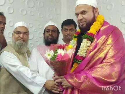 ಚಿಟಗುಪ್ಪ: ಪಟ್ಟಣಕ್ಕೆ ಹಜ್ ಕಮಿಟಿ ರಾಜ್ಯಾಧ್ಯಕ್ಷ ಜುಲ್ಫಿಕರ್ ಅಹ್ಮದ್ ಭೇಟಿ, ಚುನಾಯಿತ ಪ್ರತಿನಿಧಿಗಳು, ಗಣ್ಯರಿಂದ ಸನ್ಮಾನ