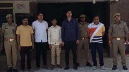 सैफई: सैफई पुलिस ने शांति भंग के आरोप में 5 अभियुक्तों को किया गिरफ्तार