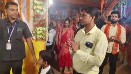 कांसाबेल: गरियादोहर में अष्ट प्रहरी हरिकीर्तन का समापन, महाआरती में मुख्यमंत्री की धर्मपत्नी कौशल्या साय रहीं शामिल