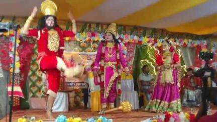 चितरपुर: कुम्हरदगा में श्री श्री 108 हनुमत प्राण प्रतिष्ठा के पांच दिवसीय महायज्ञ में संगीतमय भक्ति जागरण कार्यक्रम का हुआ आयोजन