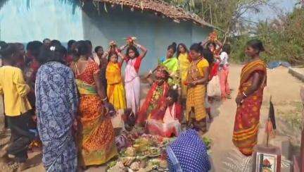 गोइलकेरा: गोइलकेरा की कायदा, तरकटकोचा समेत अन्य स्थानों पर माता मंगला की पूजा-अर्चना, निकाली गई घट यात्रा, उमड़ी भीड़
