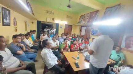 সীমলাপাল: বাঁকুড়ায় তৃণমূলের মহা মিছিলের প্রস্তুতি সভা হল সিমলাপাল ব্লক তৃণমূলের কার্যালয়ে, উপস্থিত বিধায়ক