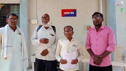 धर्माबाद: शेतकरी कर्जमाफीसाठी दि.11एप्रिल रोजी रात्री आ.पवार यांच्या घरासमोर आंदोलन करणार -प्रहार दिव्यांग क्रांती संघटनेचे पाटील