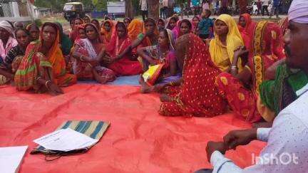 भरगामा: भरगामा अंचल सह प्रखंड मुख्यालय में कम्युनिस्ट पार्टी द्वारा किया गया धरना प्रदर्शन