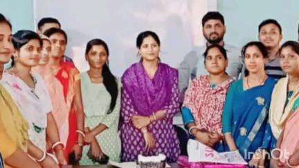 हिरणपुर: जेएसएलपीएस सभाकक्ष में डीएमएसडी को कर्मचारियों ने दी विदाई