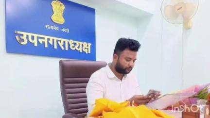 चाकूर: चाकूर नगरपंचायतीच्या उपनगराध्यक्षपदी  साईप्रसाद हिपाळे यांची बिनविरोध निवड