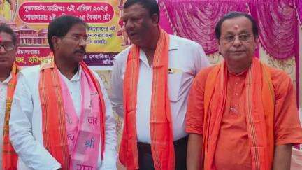 হরিণঘাটা: হরিণঘাটার বিভিন্ন কর্মসূচীতে রানাঘাটের সাংসদকে নিয়ে বিধায়ক অসীম সরকার
