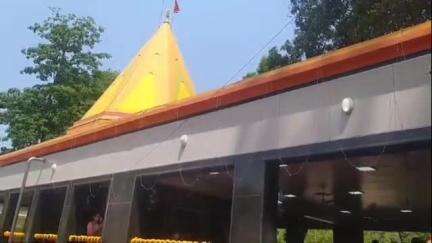 मुसाबनी: श्री विश्वनाथ मंदिर के प्रथम वार्षिक उत्सव पर धार्मिक अनुष्ठान का हुआ आयोजन, शिव सहस्त्रनाम पाठ में 120 जोड़े हुए शामिल