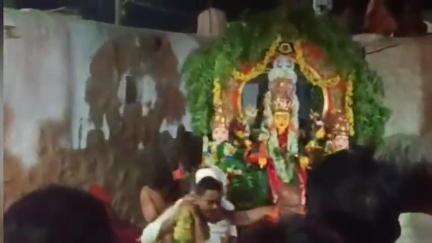 ಮೊಳಕಾಲ್ಮುರು: ತೆಂಗಿನಗೌರಸಮುದ್ರ ಗ್ರಾಮದಲ್ಲಿ ಮಾರಮ್ಮದೇವಿ ದೇವಸ್ಥಾನ ಲೋಕಾರ್ಪಣೆ, ಮೂರ್ತಿ ಪ್ರತಿಷ್ಠಾಪನೆ