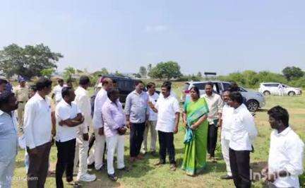 నాగర్ కర్నూల్: నల్లమలలో ముఖ్యమంత్రి పర్యటన ఏర్పాట్లను పరిశీలించిన అచ్చంపేట ఎమ్మెల్యే వంశీకృష్ణ, కలెక్టర్ ఎస్పీ తదితరులు