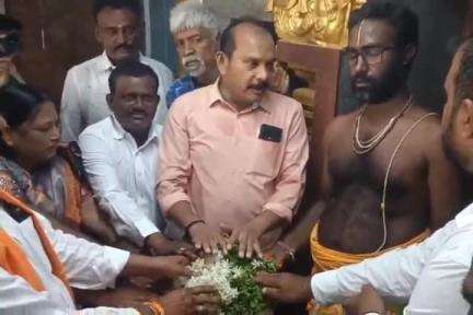 పుంగనూరు: సైనికులకు మద్దతుగా ప్రత్యేక పూజలు నిర్వహించిన బిజెపి నాయకులు#operationsindhoor