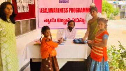 సిద్దిపేట అర్బన్: జిల్లా కేంద్రంలోని బాలసదనములు సందర్శించిన జిల్లా లీగల్ సర్వే,జడ్జి మిలింద్ కాంబ్లీ