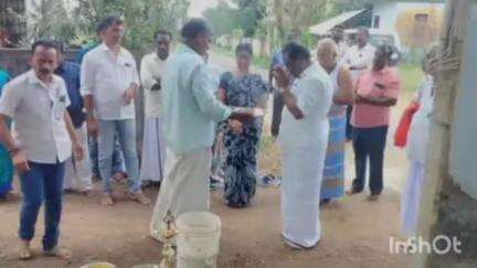 திருவாரூர்: சேமங்கலம் ஊராட்சியில் பல்வேறு பணிகளுக்கான பூமி பூஜை முன்னாள் ஒன்றிய செயலாளர் தொடங்கி வைத்தார்