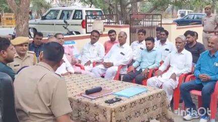 मेड़ता: रिया बड़ी पुलिस चौकी में सीएलजी सदस्यों की बैठक हुई आयोजित, सोशल मीडिया पर विशेष नजर रखने को लेकर हुई चर्चा