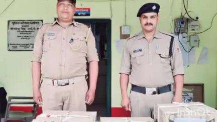 रुद्रप्रयाग: कुण्ड के पास चैकिंग के दौरान एक कार से 12 पेटी अवैध शराब बरामद की गई