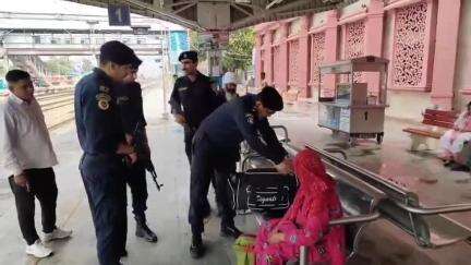 थानेसर: मौजूदा हालात को देखते हुए जिला पुलिस ने सुरक्षा के कड़े प्रबंध किए, सार्वजनिक स्थानों पर चेकिंग अभियान चलाया