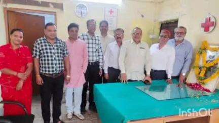 सीहोर नगर: रेड क्रॉस दिवस मनाया गया, मानवता के लिए हेनरी डुनांट के कार्यों को किया गया याद