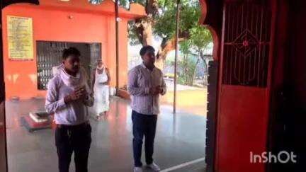 सीहोर नगर: सीहोर के गंज स्थित करौली माता मंदिर में नपाध्यक्ष ने मां जगत जननी के दर्शन किए और आशीर्वाद प्राप्त किया
