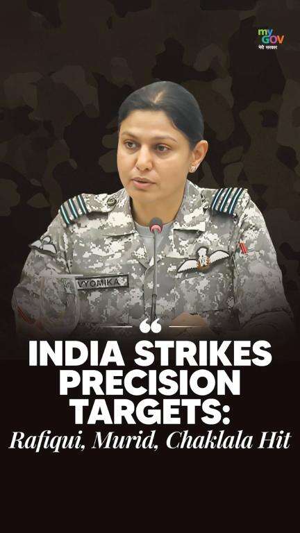 India Strikes with Precision, Pakistan’s Lies Crumble!

Terror hubs destroyed. Borders secured. Propaganda exposed.