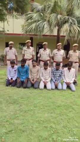 भीनमाल: भीनमाल पुलिस की बड़ी कार्रवाई, लूट की वारदात में 6 आरोपियों को किया गिरफ्तार