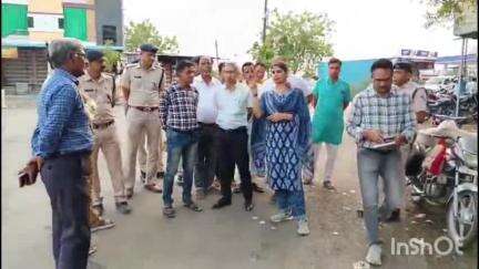 आलोट: आलोट में कोटा के डीआरएम ने निर्माण कार्य का निरीक्षण किया, गेट नंबर 21 पर बनेगा ओवर ब्रिज
