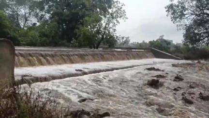 ओगणा क्षेत्र में मुसलाधार बारिश