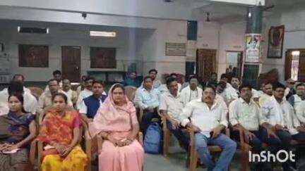 बैकुंठपुर: बैकुंठपुर भाजपा कार्यालय में जिलाध्यक्ष दवेंद्र तिवारी की अध्यक्षता में केंद्रीय मंत्री शिवराज सिंह के आगमन पर बैठक