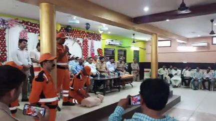 बिलारी: बिलारी थाना क्षेत्र में आयोजित की गई मॉक ड्रिल #mission sindhur