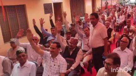 पालमपुर: पूर्व सैनिक लीग पालमपुर के त्रैवार्षिक चुनाव शनिवार को पालमपुर में संपन्न हुए