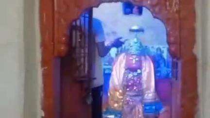 मानपुर: ग्राम चिल्हारी के श्रीराम धाम हनुमान पहाड़ी मंदिर में हनुमान चालीसा पाठ का आयोजन किया गया