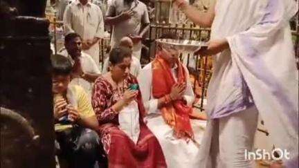 ముక్కంటిని దర్శించుకున్న నగరి ఎమ్మెల్యే భాను ప్రకాష్