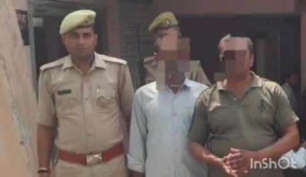 एत्मादपुर: जमीन विवाद के मामले में बरहन से दोनों पक्षों के 4 अभियुक्तों को किया गया गिरफ्तार