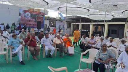 નવસારી: કાલીયાવાડી ખાતે જલારામ બાપાના મંદિરના ખાતમુરતમાં ધારાસભ્ય રાકેશ દેસાઈ ઉપસ્થિત રહ્યા