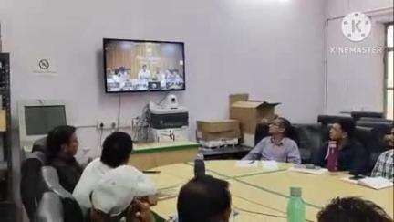 मकराना: जिला कलेक्टर ने आपदा एवं नागरिक सुरक्षा को लेकर वीसी की, मकराना के उपखंड स्तरीय अधिकारी रहे मौजूद