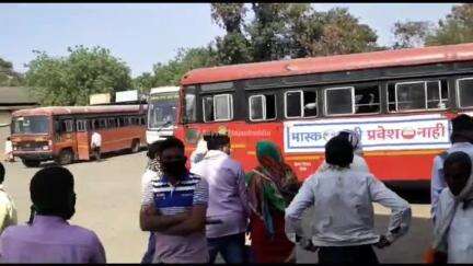 यवतमाळ: शहरातील बस स्थानकाच्या पार्किंग मध्ये उभी दुचाकी लंपास