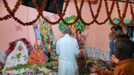 সাগর: শীতলা চন্ডী মনসা মায়ের পূজার ও নবনির্মিত মন্দিরের পূজার শুভ উদ্বোধন করলেন মন্ত্রী