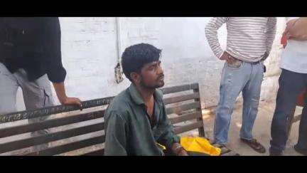 कलेक्ट्रैट सभागार के पास चोरी की फिराक में घूम रहे युवक को पकड़ा गया