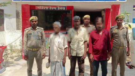 शाहगंज: पुलिस ने अलग-अलग जगहों से तीन वारंटी अभियुक्तों को किया गिरफ्तार