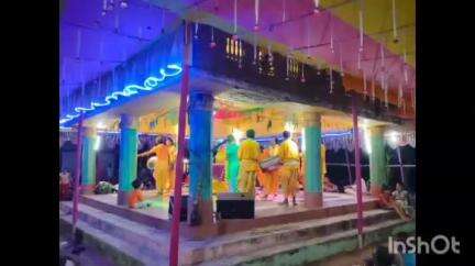 হীরবাঁধ: সিমলাপাল অঞ্চলের মধুপুর গ্রামের হরিনাম সংকীর্তনের আসরে উপস্থিত সিমলাপাল ব্লক তৃণমূলের নেতৃত্বরা