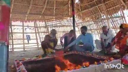 अतरी: केवटी में हनुमान मंदिर की प्राण प्रतिष्ठा और महायज्ञ के समापन पर भंडारा आयोजित किया गया