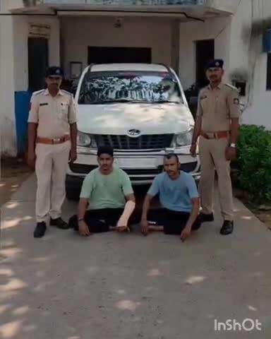 મોડાસા: ભાણમેર ગામમાં થયેલી ફાયરિંગની ઘટનાના બે આરોપીઓને પોલીસે ઝડપી પાડ્યા