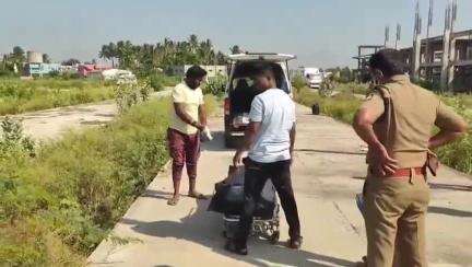 மதுக்கரை: வெள்ளலூரில் கட்டப்பட்டு வரும் புதிய ஒருங்கிணைந்த பேருந்து நிலையம் பகுதியில் ஆண் சடலம்