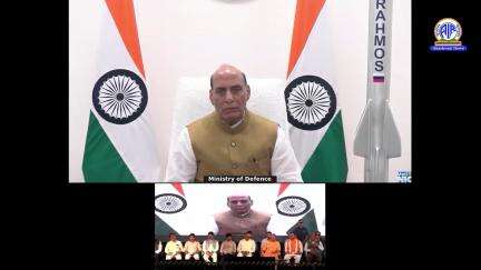 BrahMos is not just a weapon, it is a message in itself: Defence Minister Rajnath Singh